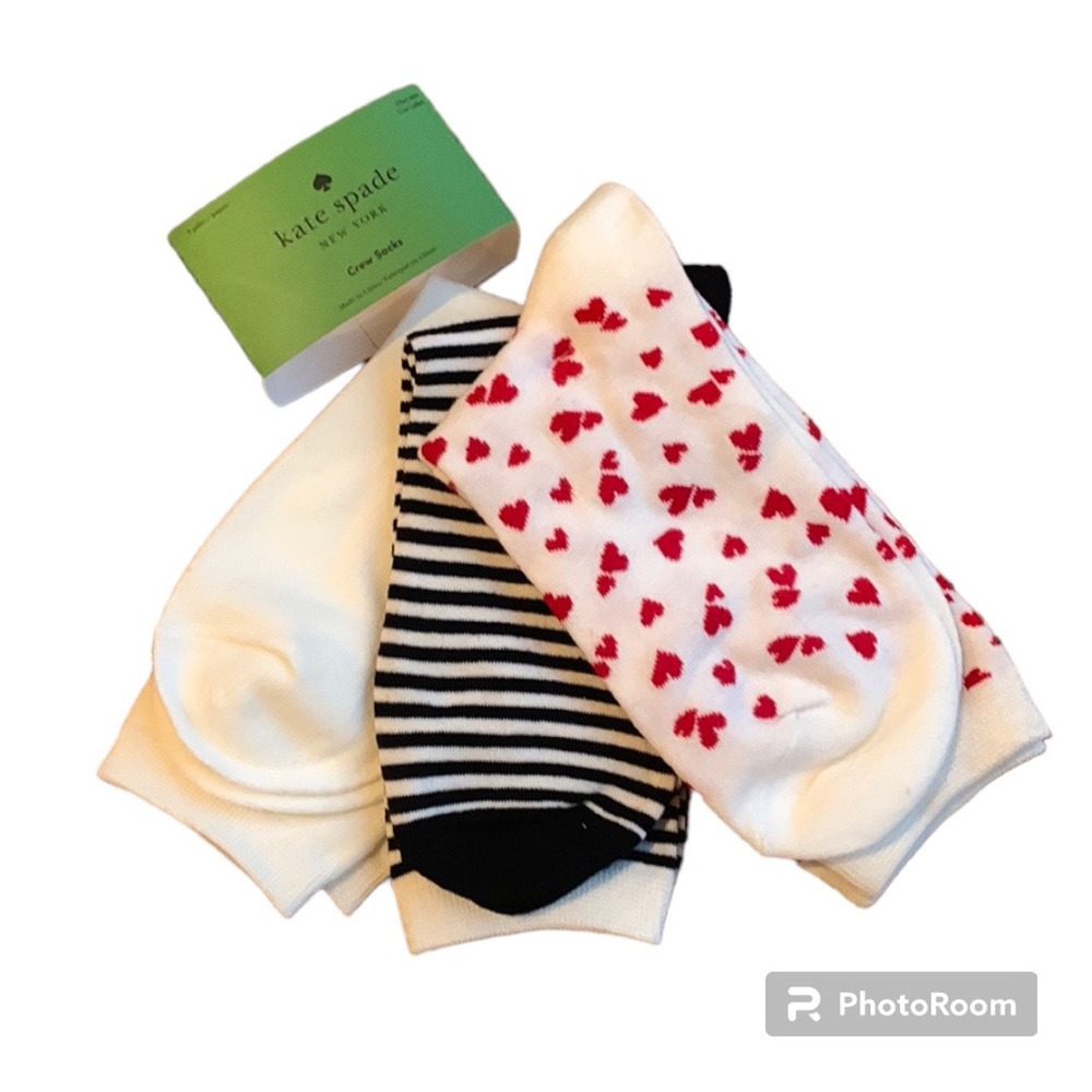 Kate Spade New York Women's 3Pack Sock Set - Head over Heels